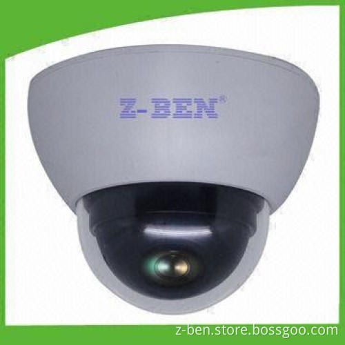 CCD Dome Camera with Sony/Sharp/CCD CMOS, 650TVL Horizontal Resolution
